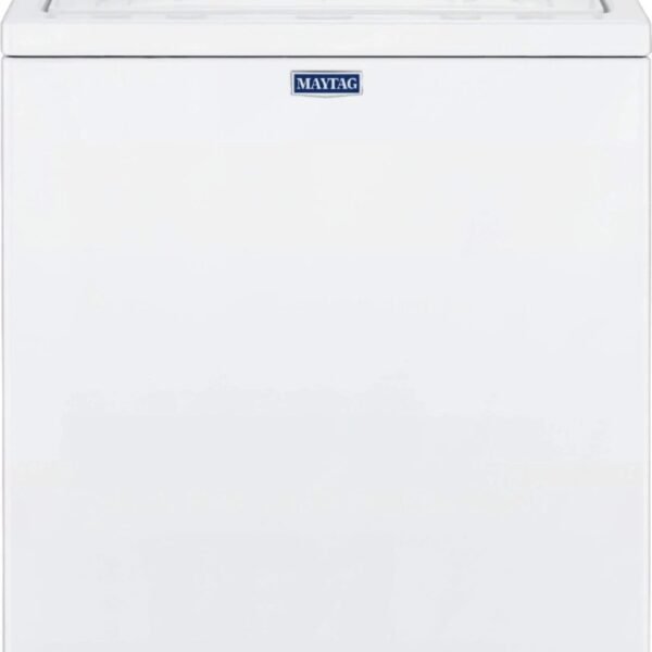 Maytag – 3.8 Cu. Ft. High Efficiency Top Load Washer with PowerWash Agitator – White